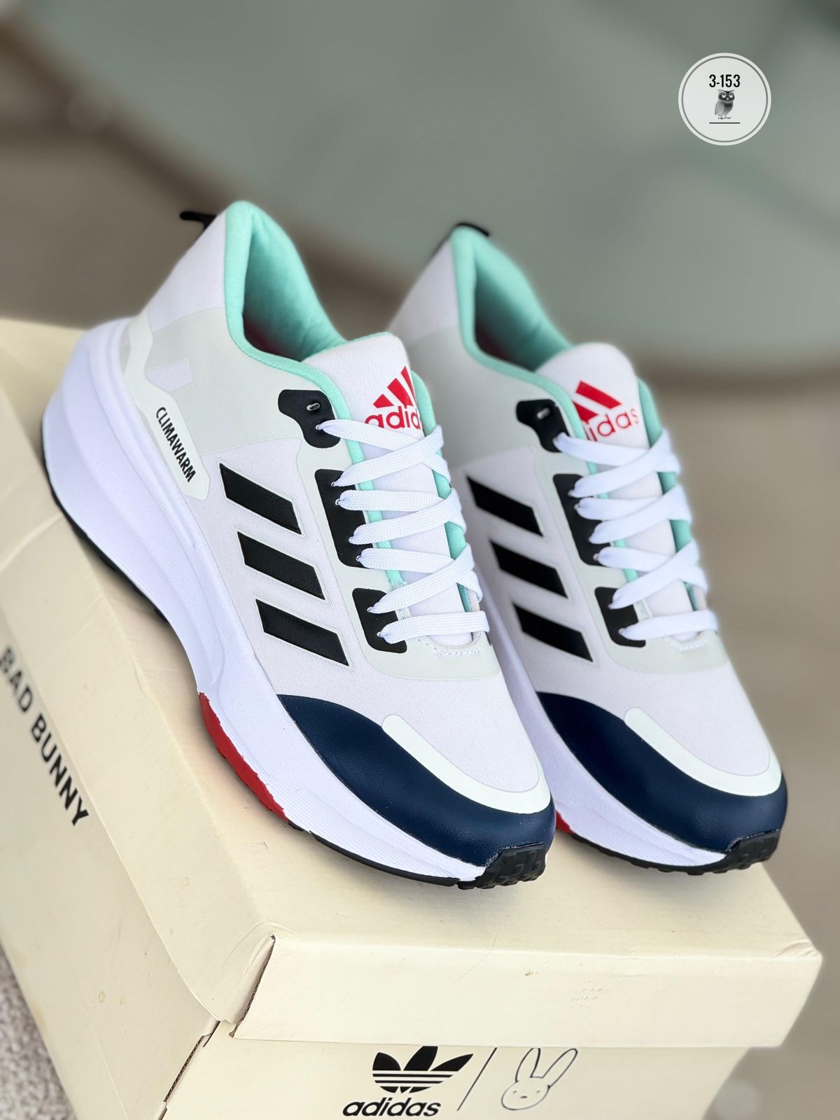 ADIDAS CLIMA WARM BLANCO X ROJO
